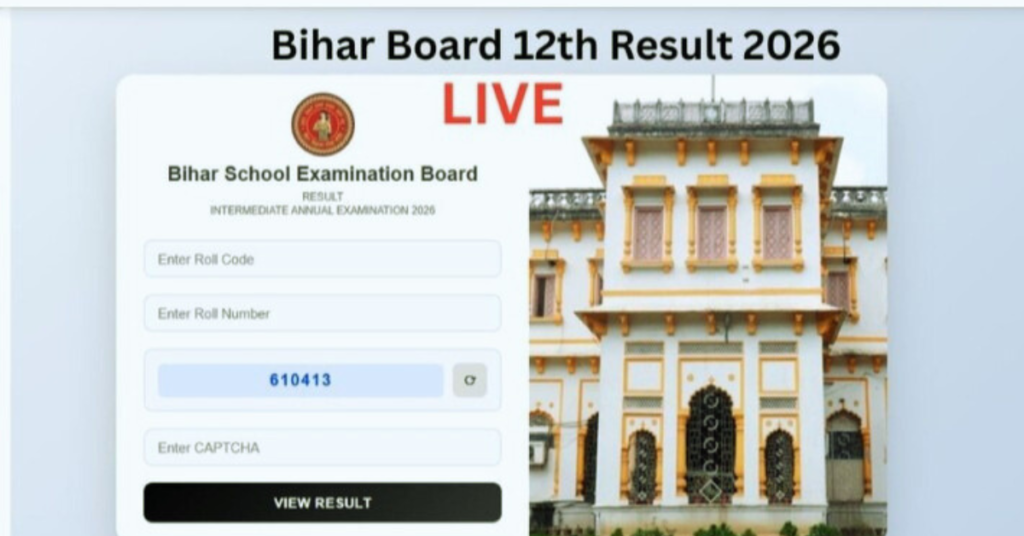 Bihar Board 12th Result Link 2026 LIVE, BSEB Inter Result Check Direct Link